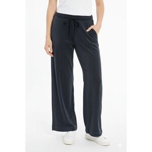 Pro Spirit Athletic Gear Pants Velour Workout Black Elastic Waist Size XL